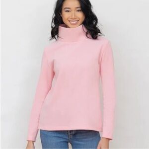 Dudley Stephens Blush Long Sleeve Turtleneck
